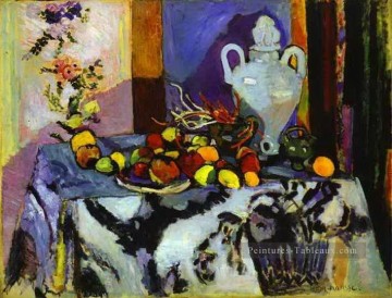 Henri Matisse œuvres - Blue Nature morte 1907 fauvisme abstrait Henri Matisse